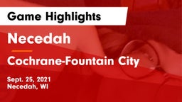 Necedah  vs Cochrane-Fountain City  Game Highlights - Sept. 25, 2021