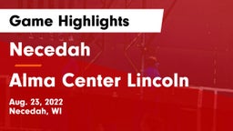 Necedah  vs Alma Center Lincoln Game Highlights - Aug. 23, 2022