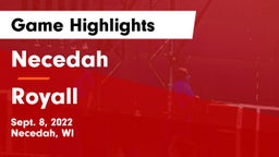 Necedah  vs Royall  Game Highlights - Sept. 8, 2022