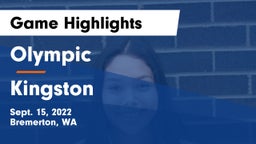 Olympic  vs Kingston  Game Highlights - Sept. 15, 2022