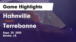 Hahnville  vs Terrebonne  Game Highlights - Sept. 29, 2020