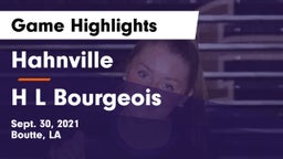 Hahnville  vs H L Bourgeois Game Highlights - Sept. 30, 2021