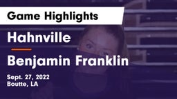 Hahnville  vs Benjamin Franklin  Game Highlights - Sept. 27, 2022