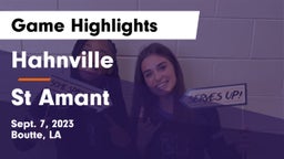 Hahnville  vs St Amant Game Highlights - Sept. 7, 2023