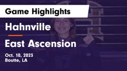 Hahnville  vs East Ascension  Game Highlights - Oct. 10, 2023