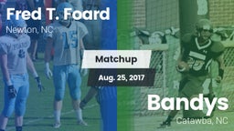 Matchup: Fred T. Foard High S vs. Bandys  2017