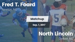Matchup: Fred T. Foard High S vs. North Lincoln  2017