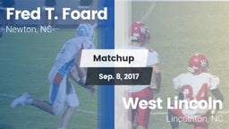 Matchup: Fred T. Foard High S vs. West Lincoln  2017