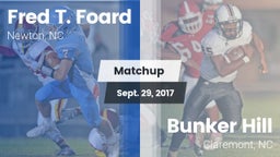 Matchup: Fred T. Foard High S vs. Bunker Hill  2017