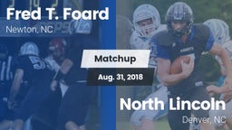 Matchup: Fred T. Foard High S vs. North Lincoln  2018