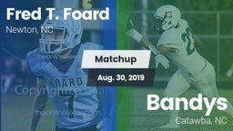 Matchup: Fred T. Foard High S vs. Bandys  2019