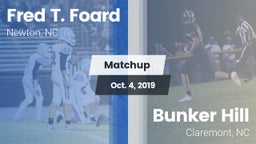 Matchup: Fred T. Foard High S vs. Bunker Hill  2019