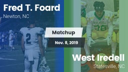 Matchup: Fred T. Foard High S vs. West Iredell  2019
