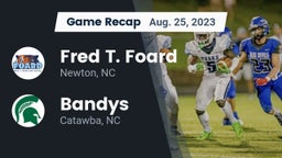Recap: Fred T. Foard  vs. Bandys  2023