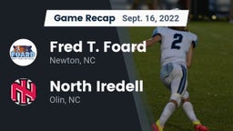 Recap: Fred T. Foard  vs. North Iredell  2022