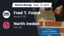 Recap: Fred T. Foard  vs. North Iredell  2023