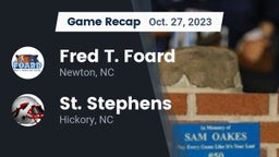 Recap: Fred T. Foard  vs. St. Stephens  2023