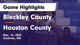 Bleckley County  vs Houston County  Game Highlights - Dec. 16, 2023