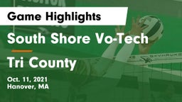 South Shore Vo-Tech  vs Tri County Game Highlights - Oct. 11, 2021