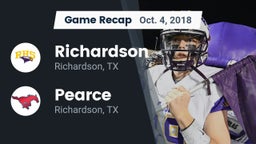 Recap: Richardson  vs. Pearce  2018