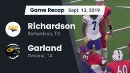 Recap: Richardson  vs. Garland  2019