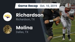 Recap: Richardson  vs. Molina  2019