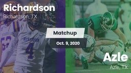 Matchup: Richardson High vs. Azle  2020