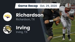 Recap: Richardson  vs. Irving  2020