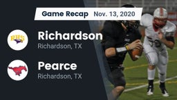 Recap: Richardson  vs. Pearce  2020