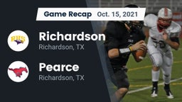 Recap: Richardson  vs. Pearce  2021
