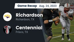 Recap: Richardson  vs. Centennial  2023