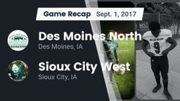 Recap: Des Moines North  vs. Sioux City West   2017