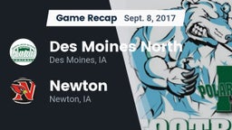 Recap: Des Moines North  vs. Newton   2017