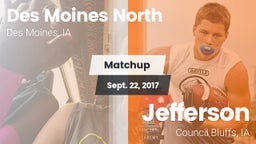 Matchup: Des Moines North vs. Jefferson  2017
