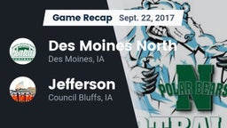 Recap: Des Moines North  vs. Jefferson  2017