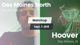 Matchup: Des Moines North vs. Hoover  2018