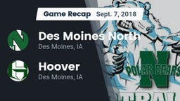 Recap: Des Moines North  vs. Hoover  2018