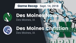 Recap: Des Moines North  vs. Des Moines Christian  2018