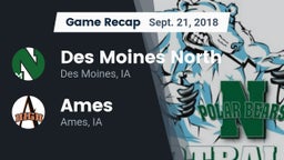 Recap: Des Moines North  vs. Ames  2018