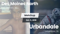 Matchup: Des Moines North vs. Urbandale  2018