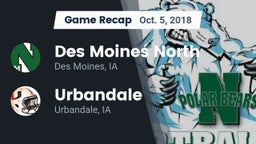 Recap: Des Moines North  vs. Urbandale  2018