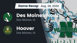 Recap: Des Moines North  vs. Hoover  2020