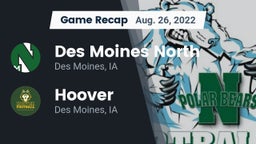 Recap: Des Moines North  vs. Hoover  2022