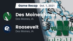 Recap: Des Moines North  vs. Roosevelt  2021
