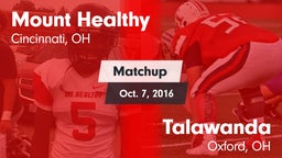 Matchup: Mount Healthy vs. Talawanda  2016