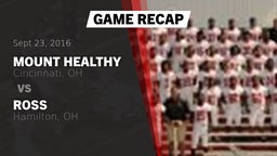 Recap: Mount Healthy  vs. Ross  2016