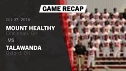 Recap: Mount Healthy  vs. Talawanda  2016