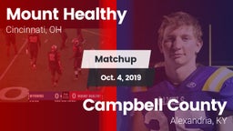 Matchup: Mount Healthy vs. Campbell County  2019