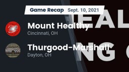 Recap: Mount Healthy  vs. Thurgood-Marshall  2021