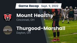 Recap: Mount Healthy  vs. Thurgood-Marshall  2022